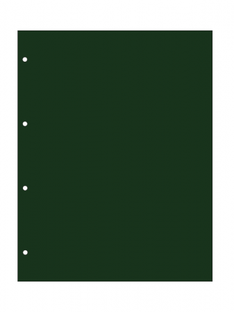 Прокладочные листы из картона формата ГРАНДЕ (Россия) 243х312 мм. Упаковка из 5 листов. Зелёный