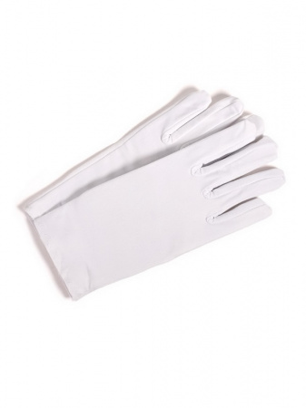 Нумизматические перчатки из лайкры. Белый. Эталон