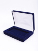 Футляр (142х102х42 мм) для мерного слитка (113х52х9 мм), тёмно-синий
