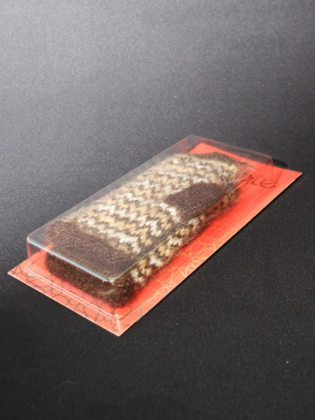 Блистер с загибом краев под носки-тапочки, варежки