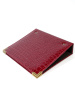 Альбом формата ОПТИМА (Россия) из искусственной текстурированной кожи, без листов. Тёмно-бордовый