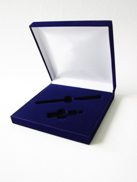 Футляр флокированный для мужского набора (2 предмета)