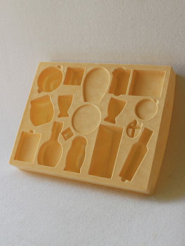 Флокированный ложемент для подарочного набора «Из Алтая с любовью»