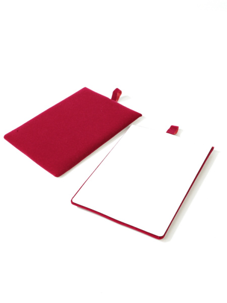 Ложемент, вкладыш 84х114х6 мм. Универсальная подушка с петелькой, светло-бордовый