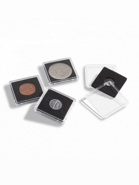 Капсулы Quadrum Mini для монет 20 мм (в упаковке 10 шт). Leuchtturm, 360072 Капсулы Quadrum Mini для монет 20 мм (в упаковке 10 шт). Leuchtturm, 360072