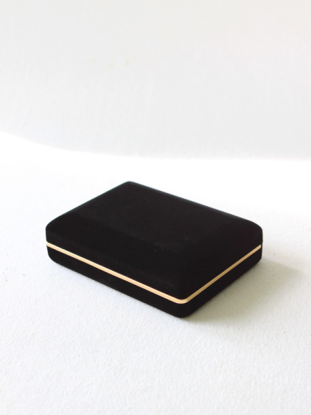 Футляр флокированный (102х142х42 мм) для ручки, значка и флешки. Вид 2