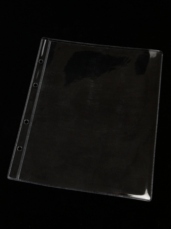 Лист формата ОПТИМА (Россия) (208х250 мм) из прозрачного пластика на 1 ячейку (185х240 мм)