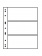 Листы-обложки VARIO 3C (216х280 мм) из прозрачного пластика на 3 ячейки (195х84 мм). Упаковка из 5 листов. Leuchtturm, 319560