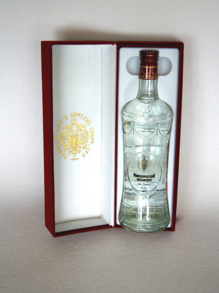 Флокированный ложемент под бутылку водки «Императорская коллекция»