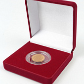 Футляр (92х92х40 мм) для монеты в капсуле (диаметр 44 мм)