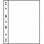 Листы-обложки VARIO 1C (216х280 мм) из прозрачного пластика на 1 ячейку (195х263 мм). Упаковка из 5 листов. Leuchtturm, 318444