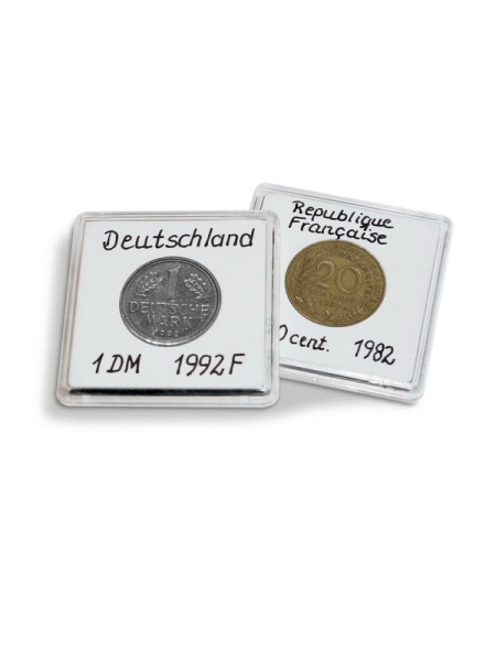 Капсулы Quadrum Note для монет 23 мм (в упаковке 10 шт). Leuchtturm, 344000 Капсулы Quadrum Note для монет 23 мм (в упаковке 10 шт). Leuchtturm, 344000