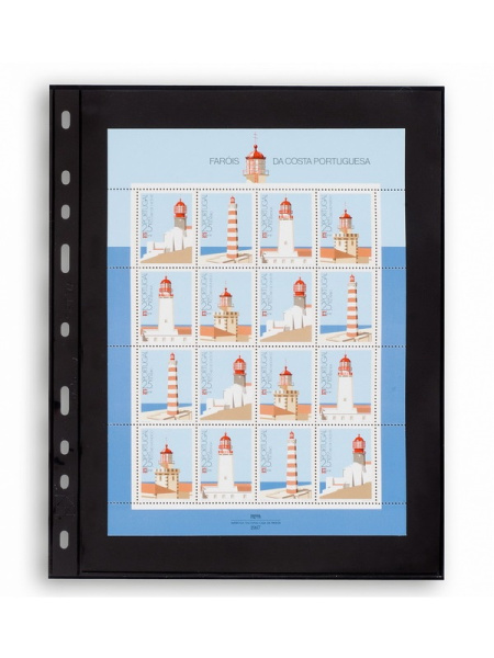 Лист-обложка OPTIMA 1S (202х252 мм) на 1 ячейку (180х245 мм). Leuchtturm, 326667/1 Лист-обложка OPTIMA 1S (202х252 мм) на 1 ячейку (180х245 мм). Leuchtturm, 326667/1