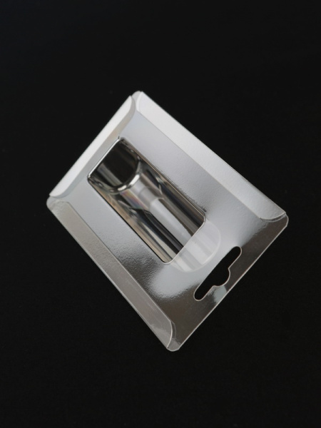 Блистер с загибом краев под изделие 25х80х25 мм. Тип 13