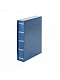 Альбом для марок (кляссер ELEGANT LUXUS) + шубер. 30 листов (60 страниц) из чёрного картона с промежуточными листами из пергамина. Синий. Lindner, 1169SK