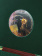 Футляр деревянный Volterra Uno (304х244х31 мм) для 3 монет 25 рублей в капсулах и 3 монет 25 рублей в блистере «Футбол 2018». Кубок