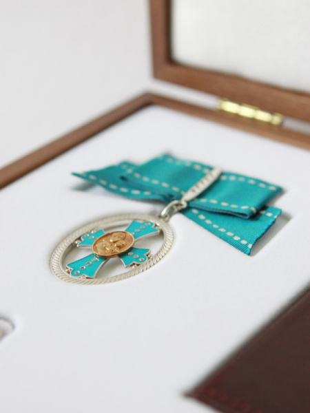 Деревянный футляр для знака «Материнская слава»