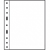 Лист-обложка GRANDE 1C (242х312 мм) из прозрачного пластика на 1 ячейку (216х306 мм). Leuchtturm, 321709/1