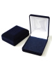 Футляр (61х79х32 мм) с поролоновой вставкой, тёмно-синий