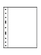 Лист-обложка GRANDE 1C (242х312 мм) из прозрачного пластика на 1 ячейку (216х306 мм). Leuchtturm, 321709/1