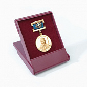 Футляр пластиковый (79х106х16 мм) с поролоновой вставкой под универсальную медаль