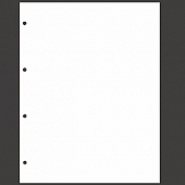 Прокладочный лист из картона формата ГРАНДЕ (Россия) 243х312 мм. Белый