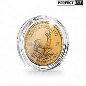 Капсулы Ultra Perfect Fit для монеты Krugerrand 1 унция золото (32,60 мм), в упаковке 10 шт. Leuchtturm, 365301