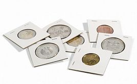 Акция на холдеры для монет под скрепку, степлер (Leuchtturm)