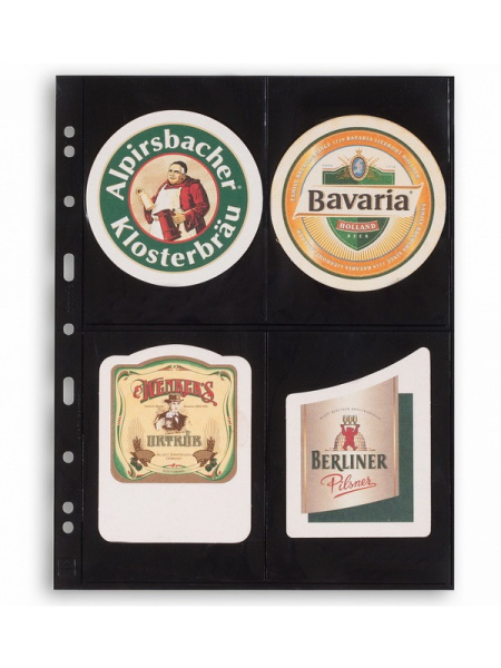 Лист-обложка GRANDE 2ST (242х312 мм) двусторонний на 4 ячейки (106х150 мм). Leuchtturm, 333959/1 Лист-обложка GRANDE 2ST (242х312 мм) двусторонний на 4 ячейки (106х150 мм). Leuchtturm, 333959/1