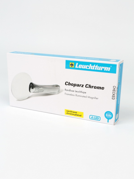 Лупа без оправы с подсветкой, 2,5-кратная. Leuchtturm, 307746