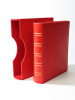 Альбом J2.0 OPTIMA-Classic (без листов) + шубер (защитная кассета). Красный. PCCB MINGT, 810432