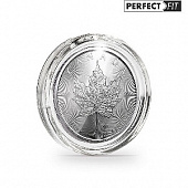 Капсулы Ultra Perfect Fit для монеты Maple Leaf 1 унция серебро (38 мм), в упаковке 10 шт. Leuchtturm, 365297