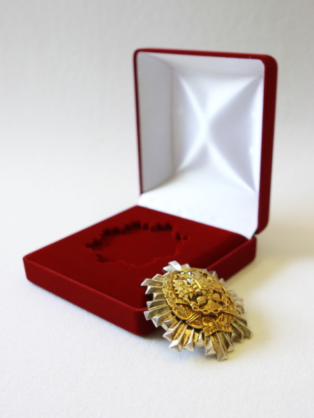 Футляр (120х131х50 мм) под орден