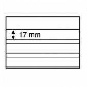 Планшеты Standard для марок (карточки-кулисы) 148х105 мм, 3 клеммташе (в упаковке 10 шт). С защитной плёнкой. Leuchtturm, 341464/10