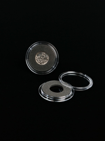 Капсула с дистанционным кольцом для монеты 18,5 мм