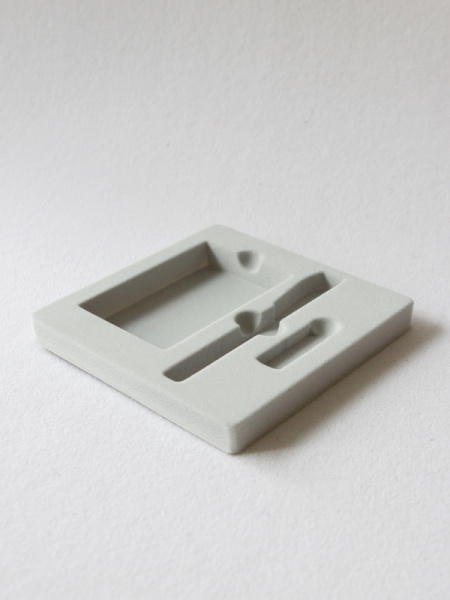 Флокированный ложемент под подарочный набор