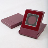 Футляр пластиковый (79х106х16 мм) для монеты в капсуле Quadrum (50х50х6 мм)