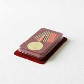 Сувенирная упаковка (60х100х20 мм) под медаль РФ d-32 мм
