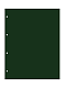 Прокладочный лист из картона формата ГРАНДЕ (Россия) 243х312 мм. Зелёный