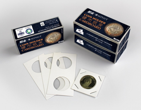 Холдеры для монет d-23 мм, под скрепку (упаковка 50 шт). PCCB MINGT, 801810