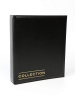 Альбом формата ОПТИМА Collection (Россия) из искусственной кожи, без листов. Чёрный