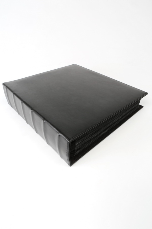 Альбом Firmo XL для размещения банкнот, конвертов первого дня, писем, фотографий, открыток. Чёрный. Lindner, 812XL-S Альбом Firmo XL для размещения банкнот, конвертов первого дня, писем, фотографий, открыток. Чёрный. Lindner, 812XL-S