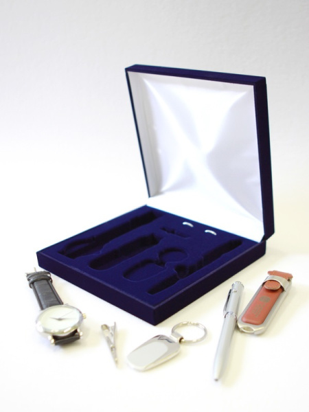 Футляр флокированный для мужского набора (7 предметов)