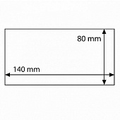 Защитные листы-обложки BASIC 140 для банкнот (140х80 мм). Упаковка 50 шт. Leuchtturm, 359380