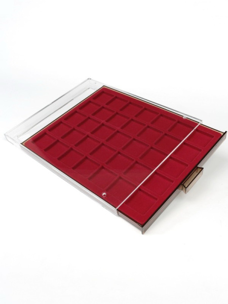 Кассета МВ на 35 ячеек (35х35х8 мм). Leuchtturm, 315905 Кассета МВ на 35 ячеек (35х35х8 мм). Leuchtturm, 315905