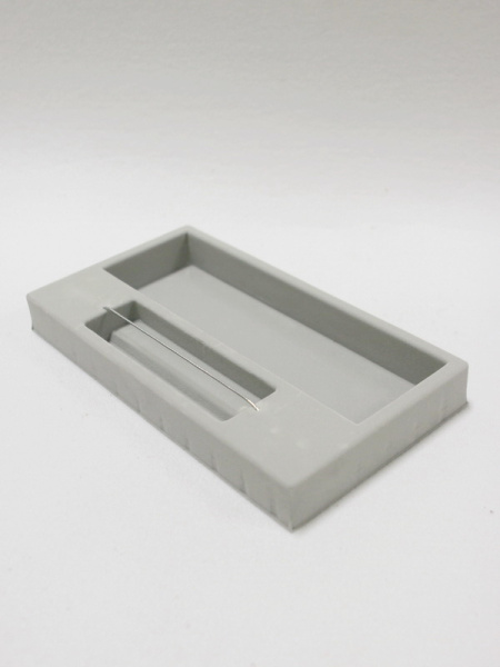 Флокированный ложемент под набор предметов для игры