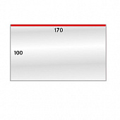 Листы-обложки для конвертов FDC и писем формата US-№6 (170х100 мм). Упаковка 50 шт. Lindner, 883-1LP