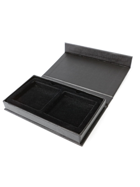 Футляр Airbox (128х74х20 мм) для 2 монет в капсулах Quadrum (50х50х6 мм). Leuchtturm, 347316 Футляр Airbox (128х74х20 мм) для 2 монет в капсулах Quadrum (50х50х6 мм). Leuchtturm, 347316