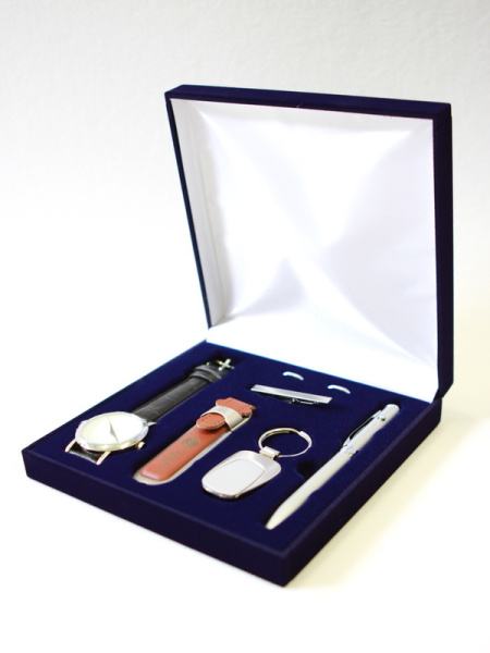 Футляр флокированный для мужского набора (7 предметов)