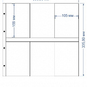 Листы-обложки MAXIMUM 3C (350х335 мм) из прозрачного пластика на 6 ячеек (105х155 мм). Вертикальные ячейки. Упаковка из 5 листов. Leuchtturm, 323390